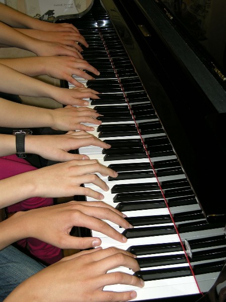 Klavier Hände